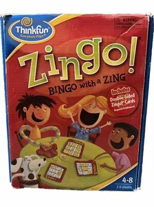 Zingo! Bingo With A Zing Complete Game Wear Think Fun Games - Picture 1 of 8