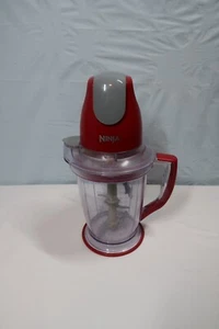 Ninja Food Processor Red QB750RD 30 used, tested, Works Great - Picture 1 of 9