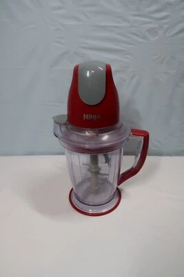 Ninja Food Processor Red QB750RD 30 used, tested, Works Great - Image 1 of 4