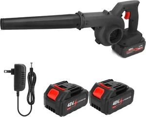 48V Cordless Leaf Blower Electric Mini Air Lightweight Handheld Small Powerful - Picture 1 of 7