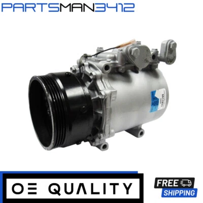 5511933 GPD Reman A/C Air Compressor w/ Clutch for 1995-2000 Dodge Avenger 2.5L Foto 1 de 4