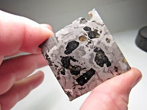 TOP ANGEBOT! TOLLE KRISTALLE! SENSATIONELLER SEYMCHAN PALLASIT METEORIT 30,8 GMS - Bild 1 von 8