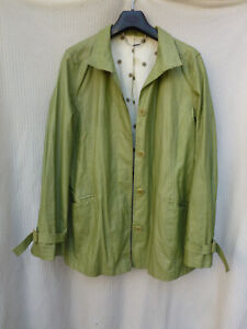 Lovely Laura Ashley Green Rain Coat Mac Size 18