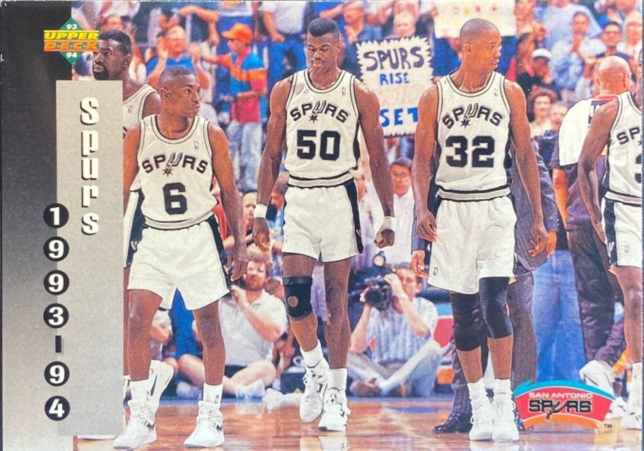 1993 Upper Deck #233 San Antonio Spurs SCH  - Image 1 of 1