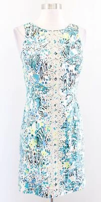 NWT Lilly Pulitzer Ember Sea Oat Escapades in the Everglades Lace Shift Dress 2 - Image 1 of 4