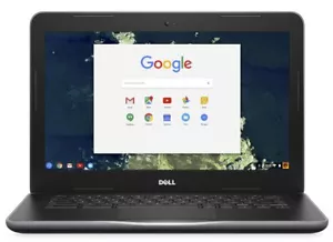 DELL CHROMEBOOK 3380 INTEL CELERON 3855U 16GB SSD 4GB RAM PORTÁTIL SET DE REGALO PAQUETE - Imagen 1 de 4