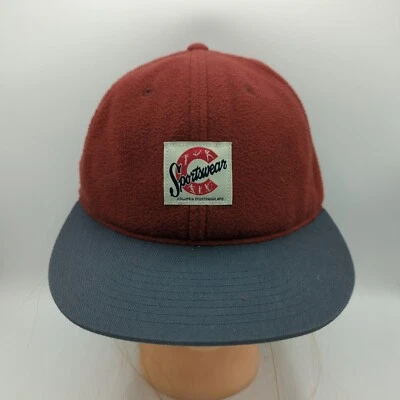 Columbia Sportswear Bugaboo темно-бордовый флис ретро логотип унисекс один размер шляпа крышка - Изображение 1 из 4