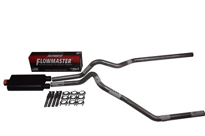 Kits de escape doble Flowmaster serie 50 para camioneta Dodge Ram 1500 94-03 2,5" Foto 1 de 2