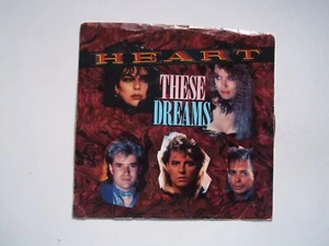HEART - These Dreams / Shell Shock - 45 RPM 7" Record 1985 - Picture 1 of 6