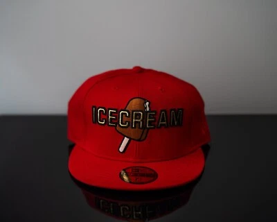 BBC Ice Cream X New Era 59FIFTY 2009 “Thin Heir” gorra roja ajustada 7 1/2 Foto 1 de 4