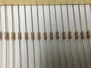 100 Pcs CF1/4-270-5% - Resistor, Carbon Film, 270 Ohm, 250V, 5±% - Picture 1 of 1
