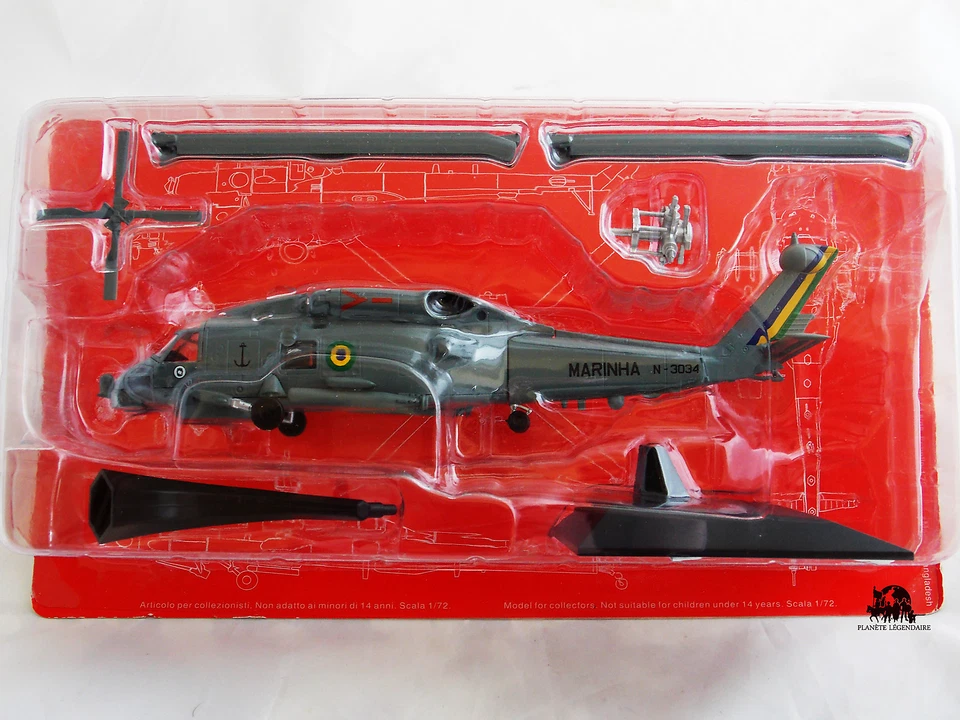 HELICOPTERE DE COMBAT Altaya SIKORSKY MH-60 Sea Hawk Brésil Echelle 1/72e - Photo 1/1
