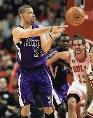Foto autografiada firmada por Francisco García Sacramento Kings 8x10 certificado de autenticidad LOM PH3132 Foto 1 de 2