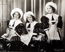Boswell Sisters Moulin Rouge Publicity Still 1934 11x14 Matted 8x10 #T61