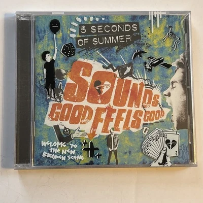 5 Seconds of Summer CD Sounds Good Feels Good Luke Blue Cover Preowned Foto 1 de 4