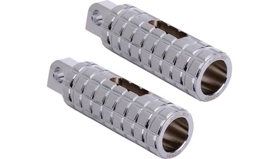 Arlen Ness 400-035 estriberas de montaje macho estándar cromadas Speedliner para Harley Foto 1 de 3