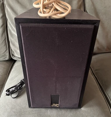 Subwoofer eléctrico vintage JVC-SP-PWA-235 negro FUNCIONA MUY BIEN Foto 1 de 3