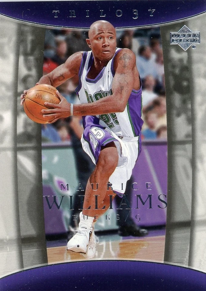 2004-05 Upper Deck Trilogy #55 Maurice Williams Milwaukee Bucks - Image 1 of 1