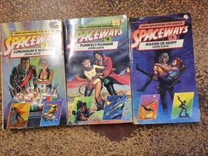 3 X SPACEWAYS   Perfect Plunder by JOHN CLEVE PAPERBACK BOOK VINTAGE SCI-FI - Bild 1 von 7
