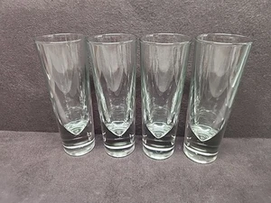 4er Set Vintage Carlo Moretti Italienisch Brunch 7" H Kugel Gläser Kristall 6,5 oz - Bild 1 von 4