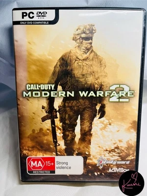 Call of Duty: Modern Warfare 2 (PC, 2009) Complete 2 Discs With Manual - Image 1 of 3