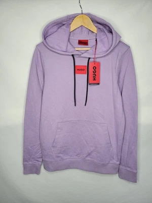 Pulôver Hugo Boss French Terry com capuz masculino tamanho XS pastel novo com etiquetas - Imagem 1 de 4