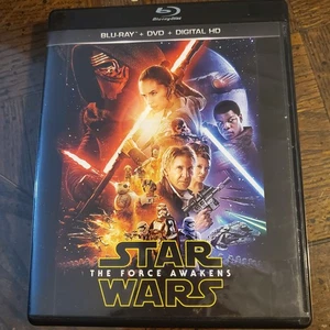 Star Wars The Force Awakens,blu-ray,dvd And Bonus Disc 2016 - Picture 1 of 5