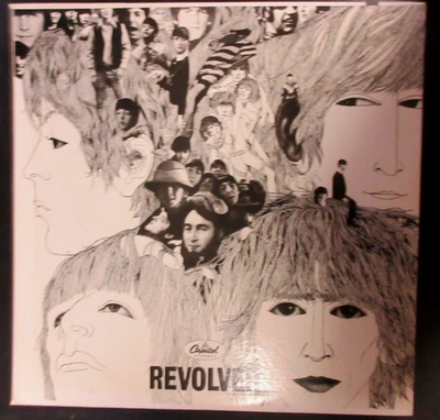 THE BEATLES " REVOLVER" LP ALBUM , I BOUGHT NEW IN THE 60's. V. GOOD - Image 1 of 4