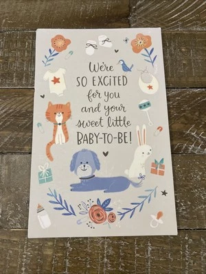 Tarjeta de felicitación American Greetings Baby Shower Foto 1 de 3