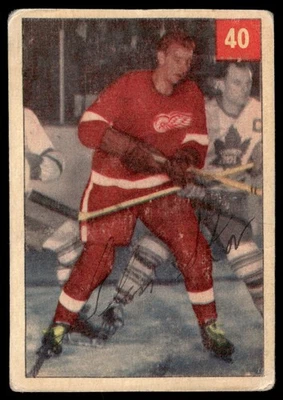 1954-55 Parkhurst Glen Skov Detroit Red Wings #40 - Image 1 of 2