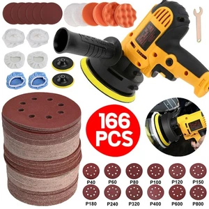 Car Polisher Buffer 240V Car Care Kit Electric Car Polishing Machine Polish Tool - Picture 1 of 14