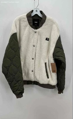 NWT Vans Women's Green Kasia Bomber Jacket - Size XL - Image 1 of 4