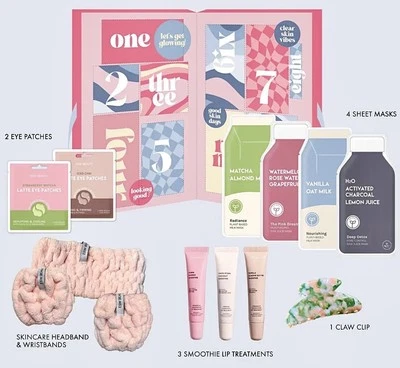 ESW Beauty Skincare Set Face Masks, Lip Treatments, Eye Patches, Hair + More NEW - Image 1 of 4
