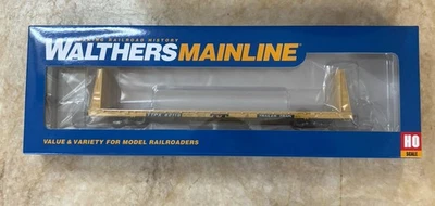 HO Scale Walthers Mainline 910-50617 68' Bulkhead Flatcar TTPX #82119 - Image 1 of 3