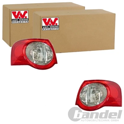 2X VAN WEZEL FARI LED POSTERIORI SET SINISTRO+DESTRA PARTE ESTERNA Adatta Per VW - Immagine 1 di 4