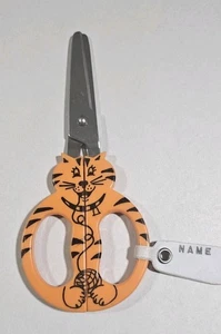 Vintage Sassafras Enterprises Cat Or Tiger Handle Scissors Japan Made - Picture 1 of 4