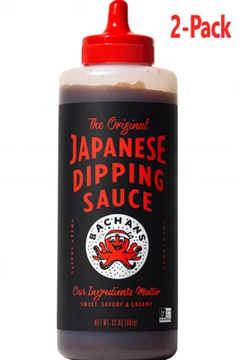 2‑Pack Bachan’s Original Japanese BBQ Sauce, 32 oz Each, Teriyaki Flavor