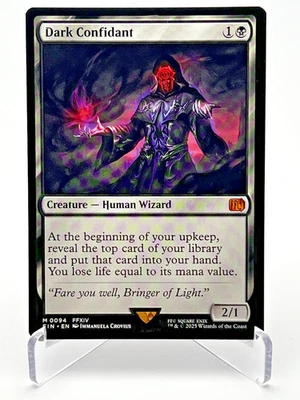 Magic the Gathering Final Fantasy Dark Confidant M0094 - Image 1 of 2