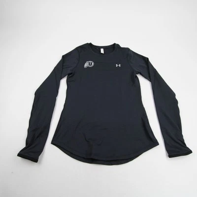 Utah Utes Under Armour ColdGear Long Sleeve Shirt Women's Black New - Image 1 of 4