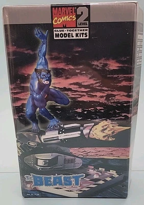 Toy Biz Marvel Comics Nivel 2 Pegamento-Juntos La Bestia Modelo Kit Envío Gratis  Foto 1 de 4
