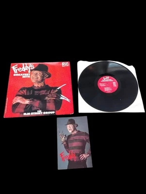 Freddy’s Greatest Hits - 1987 RIC Records - A Nightmare On Elm Street VG+ Vinyl - Image 1 of 4