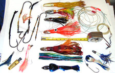 Trolling Lures Wahoo Tuna Saltwater Big Game Fishing Ono Mahi Rigged Lot Feather