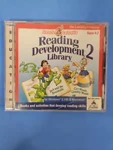 Reader Rabbit Reading Development Library 2 PC CD Children's Learning Letters + - Picture 1 of 2