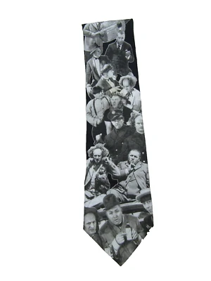 Corbata de colección 1994 Three Stooges Antics Ralph Marlin Larry Moe y novedad rizada Foto 1 de 4