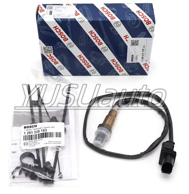 02580178 Sensor de oxígeno BOSCH ancho para Audi A4 A5 Q5 Q7 VW Golf Passat Touran Foto 1 de 4