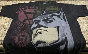 VINTAGE 90'S BATMAN ALL OVER PRINT T-SHIRT XL RARE NEW RARE AOP - Picture 1 of 6