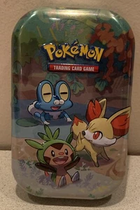 Pokemon Celebrations Mini Tin Kalos. TIN ONLY - NO CARDS. Excellent Condition - Picture 1 of 3