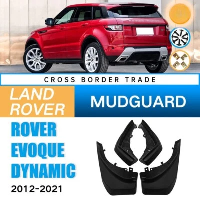 Para Land Rover Evoque Dynamic 2012-2021 Guardabarros neumático guardabarros 4 piezas Foto 1 de 4