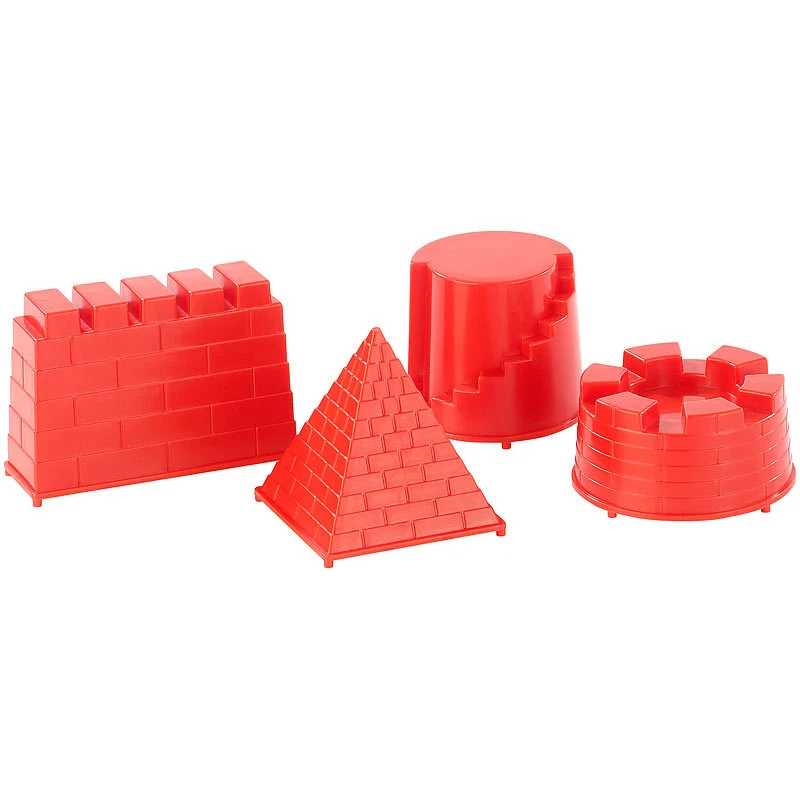 Playtastic Kinetic Sand Formen: Burg-Sandformen (Kinetischer Sand, Zauber-Sand)