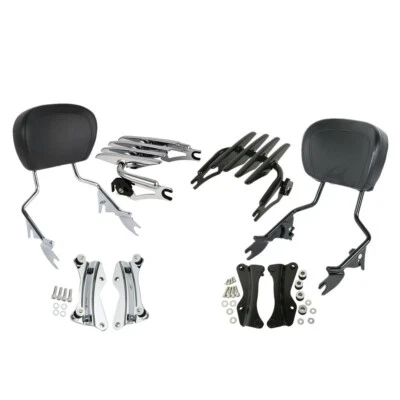 Backrest Sissy Bar/ Luggage Rack/ Docking Hardware Fit For Harley Touring 14-25 - Image 1 of 4